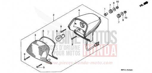 FEU ARRIERE CLR125W de 1998